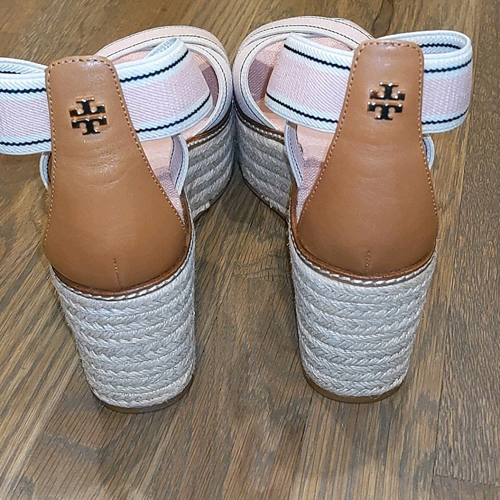 NEW Tory Burch Frieda Espadrille Platform Sandal - Picture 10 of 15